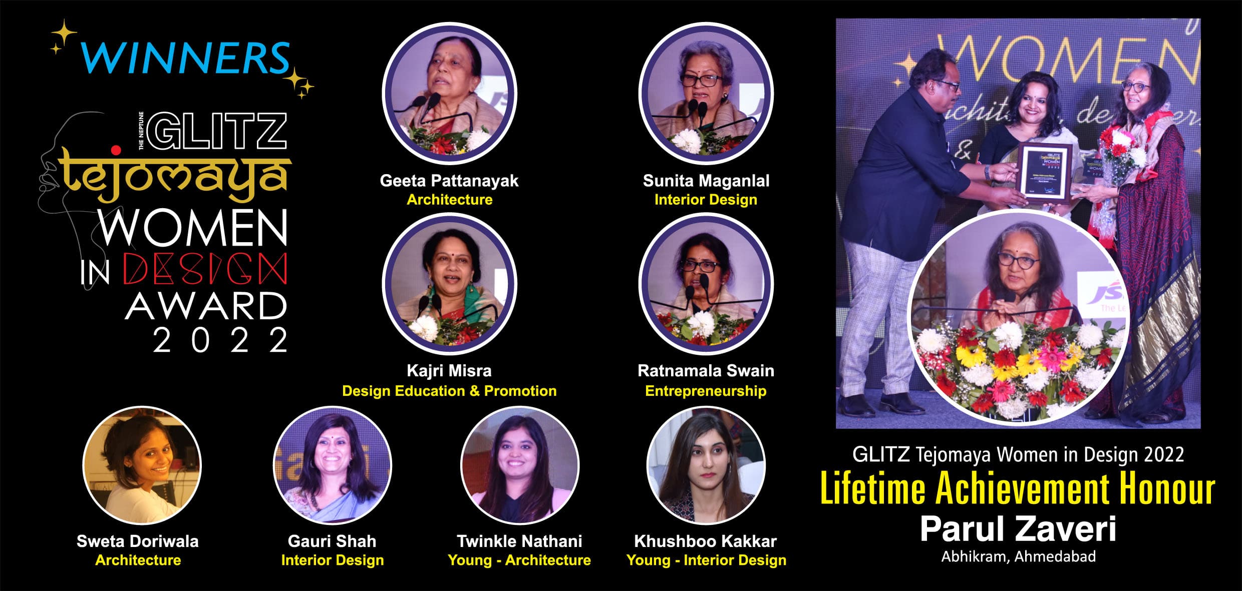 GLITZ Tejomaya Award for Women in Design 2022