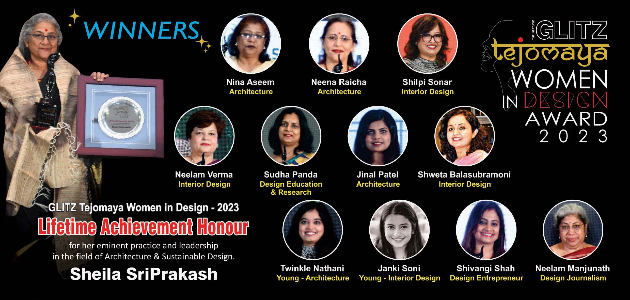 GLITZ Tejomaya Award for Women in Design 2023