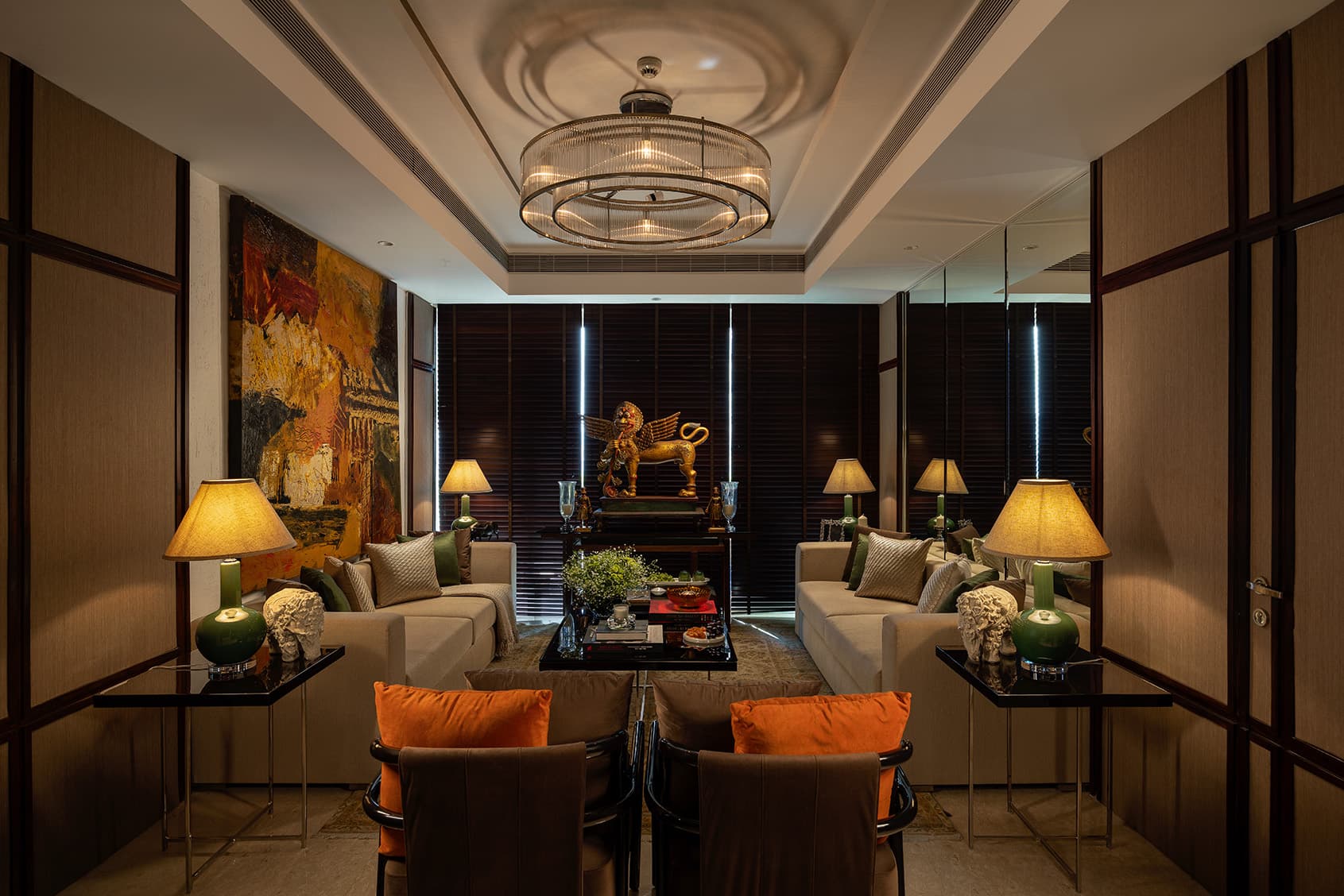 A thousand years of art, one address: This 2,095 sq ft home in Gurugram by Vineeta Dassani of TIS Living proves art was never meant to just hang on a wall
